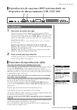 Preview for 43 page of Yamaha Clavinova CLP-240 (Spanish) Manual De Instrucciones