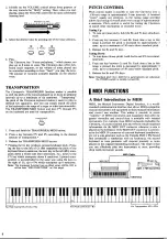 Preview for 10 page of Yamaha Clavinova CLP-250 Owner'S Manual