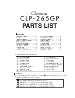 Предварительный просмотр 52 страницы Yamaha Clavinova CLP-265GP Service Manual