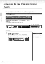 Предварительный просмотр 18 страницы Yamaha Clavinova CLP-270 Owner'S Manual