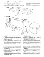 Предварительный просмотр 4 страницы Yamaha Clavinova CLP-30 Owner'S Manual