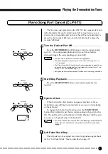 Предварительный просмотр 13 страницы Yamaha Clavinova CLP-411 Owner'S Manual