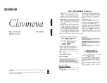 Yamaha Clavinova CLP-520 Owner'S Manual предпросмотр