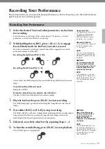 Preview for 25 page of Yamaha Clavinova CLP-525 Owner'S Manual