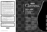 Yamaha Clavinova CLP-555 Owner'S Manual предпросмотр