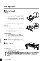 Предварительный просмотр 6 страницы Yamaha Clavinova CLP-611 Owner'S Manual