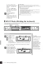 Предварительный просмотр 22 страницы Yamaha Clavinova CLP-611 Owner'S Manual