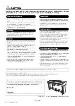 Предварительный просмотр 6 страницы Yamaha Clavinova CLP-625R Owner'S Manual