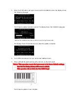 Предварительный просмотр 3 страницы Yamaha CLAVINOVA CLP-635 Firmware Update Manual