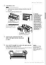 Предварительный просмотр 15 страницы Yamaha CLAVINOVA CLP- 645 Owner'S Manual