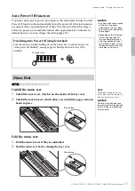 Предварительный просмотр 17 страницы Yamaha CLAVINOVA CLP- 645 Owner'S Manual