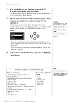 Предварительный просмотр 54 страницы Yamaha CLAVINOVA CLP- 645 Owner'S Manual