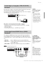 Предварительный просмотр 73 страницы Yamaha CLAVINOVA CLP- 645 Owner'S Manual