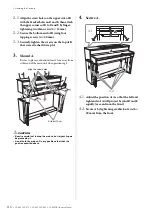 Предварительный просмотр 116 страницы Yamaha CLAVINOVA CLP- 645 Owner'S Manual