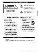 Preview for 5 page of Yamaha CLAVINOVA CLP- 685 Owner'S Manual