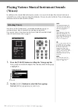 Предварительный просмотр 30 страницы Yamaha Clavinova CLP- 745 Owner'S Manual