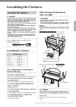 Предварительный просмотр 115 страницы Yamaha Clavinova CLP- 745 Owner'S Manual