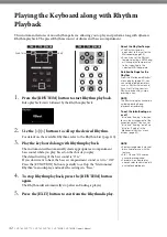 Preview for 42 page of Yamaha Clavinova CLP- 785 Owner'S Manual