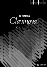 Yamaha Clavinova CLP-870 (Japanese) Owner'S Manual preview