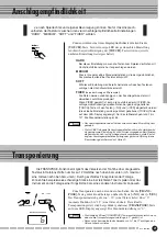 Preview for 21 page of Yamaha Clavinova CLP-950 Owner'S Manual