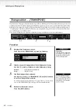 Предварительный просмотр 32 страницы Yamaha Clavinova CLP-970A Owner'S Manual