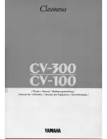 Yamaha Clavinova CV-300 Owner'S Manual предпросмотр