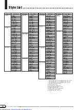 Предварительный просмотр 12 страницы Yamaha Clavinova CVP-103 Reference Booklet