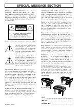 Предварительный просмотр 2 страницы Yamaha Clavinova CVP-105 Owner'S Manual