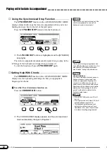 Preview for 62 page of Yamaha Clavinova CVP-201 Owner'S Manual