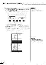 Preview for 70 page of Yamaha Clavinova CVP-201 Owner'S Manual