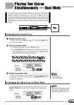 Предварительный просмотр 33 страницы Yamaha Clavinova CVP-202 Owner'S Manual