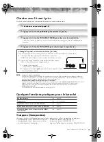 Preview for 53 page of Yamaha Clavinova CVP-301 (French) Mode D'Emploi