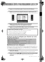 Preview for 55 page of Yamaha Clavinova CVP-301 (French) Mode D'Emploi