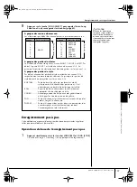 Preview for 137 page of Yamaha Clavinova CVP-301 (French) Mode D'Emploi