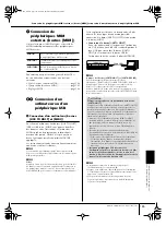 Preview for 185 page of Yamaha Clavinova CVP-301 (French) Mode D'Emploi