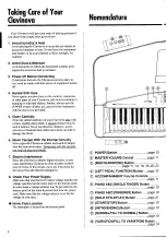 Предварительный просмотр 8 страницы Yamaha Clavinova CVP-35 Owner'S Manual