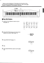 Предварительный просмотр 11 страницы Yamaha Clavinova CVP-35 Owner'S Manual