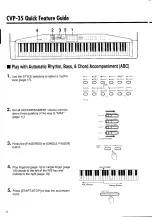 Предварительный просмотр 12 страницы Yamaha Clavinova CVP-35 Owner'S Manual