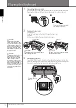 Предварительный просмотр 14 страницы Yamaha Clavinova CVP-401 Owner'S Manual