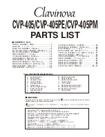 Предварительный просмотр 120 страницы Yamaha Clavinova CVP-405 Service Manual