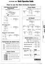 Предварительный просмотр 4 страницы Yamaha Clavinova CVP-55 Owner'S Manual