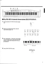 Предварительный просмотр 13 страницы Yamaha Clavinova CVP-55 Owner'S Manual