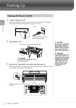 Предварительный просмотр 14 страницы Yamaha Clavinova CVP-601 Owner'S Manual