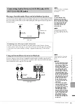 Предварительный просмотр 85 страницы Yamaha Clavinova CVP-605 Owner'S Manual