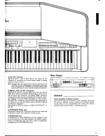 Предварительный просмотр 15 страницы Yamaha Clavinova CVP-70 Owner'S Manual