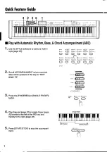 Preview for 12 page of Yamaha Clavinova CVP-75 Owner'S Manual