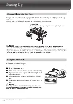 Предварительный просмотр 16 страницы Yamaha Clavinova CVP-805 Owner'S Manual