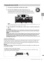 Предварительный просмотр 19 страницы Yamaha Clavinova CVP-805 Owner'S Manual