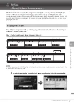 Предварительный просмотр 57 страницы Yamaha Clavinova CVP-805 Owner'S Manual