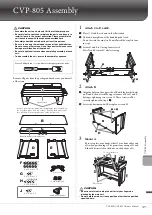 Предварительный просмотр 121 страницы Yamaha Clavinova CVP-805 Owner'S Manual